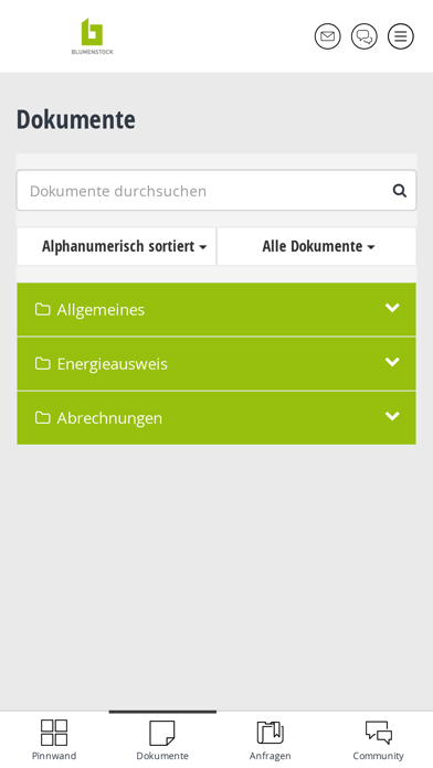 BLUMENSTOCK Screenshot