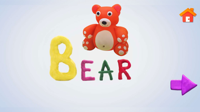 Clay Alphabets And Animals Screenshot