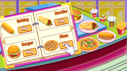 Fast Food Making Restaurant Screenshot