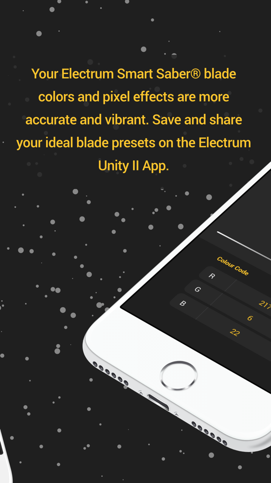 #2. Electrum Unity II (iOS) By: Electrum Sabercrafts Inc.