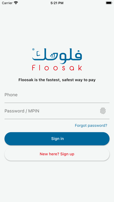 How to cancel & delete Floosak - فلوسك from iphone & ipad 1