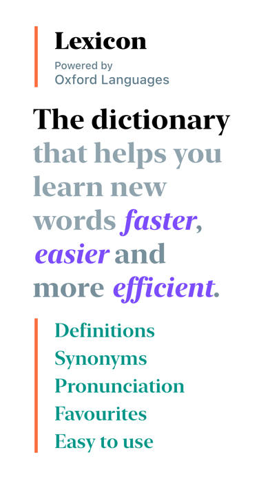 Lexicon - English Dictionary Screenshot