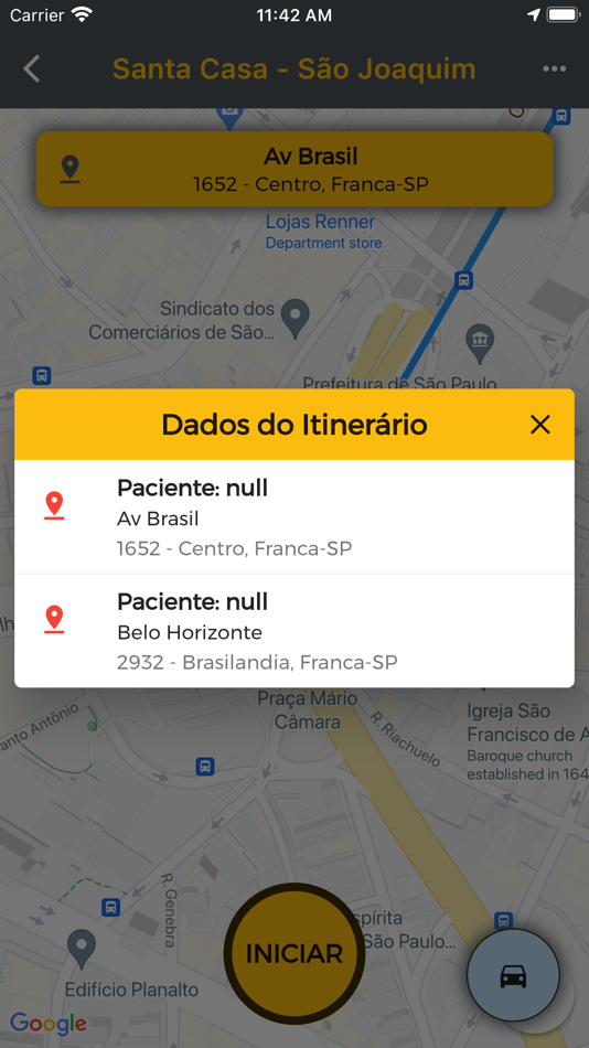 #3. GlobalBrain Motorista (iOS) 由: GLOBAL BRAIN TELEMEDICINA & INTELIGENCIA ARTIFICIAL LTDA