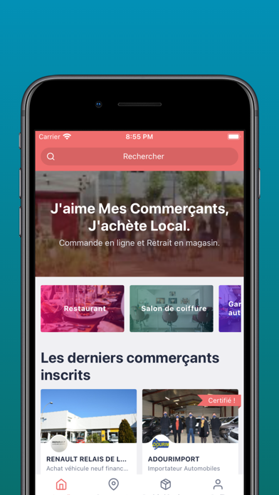 Saint-Sever Commerces Screenshot