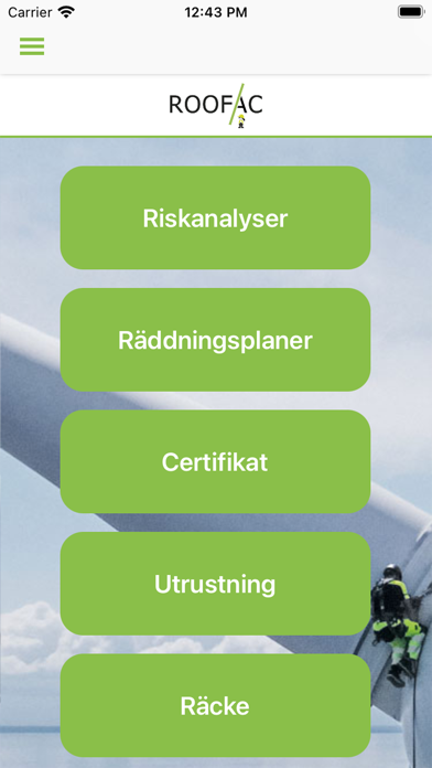 Roofac Screenshot
