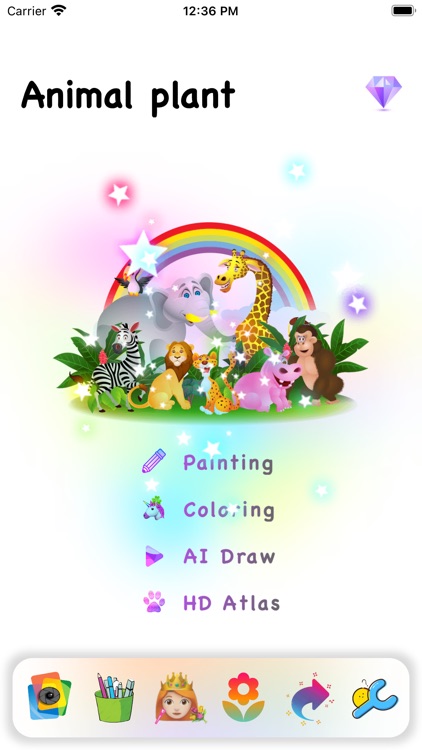 Animals Coloring and painting