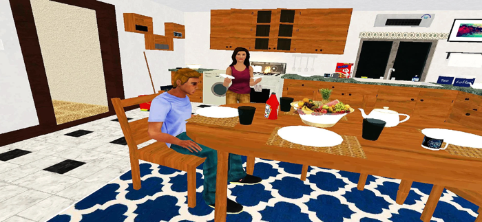 Virtual Mom happy life Game 3D