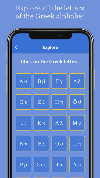 Greek Alphabet Academy Screenshot