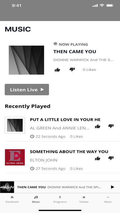 Lite 106.7 CHSV-FM Screenshot