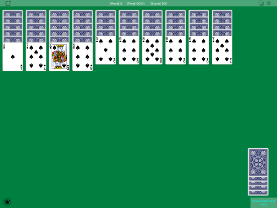 Screenshot #5 pour Spider Solitaire Classic Z