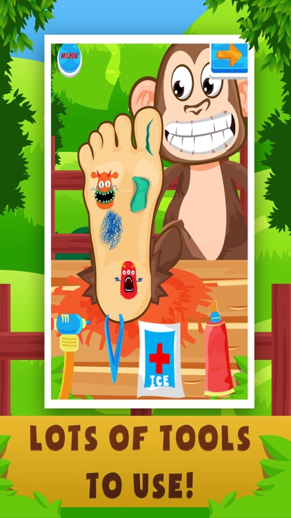 Pet Animal Foot Doctor Game