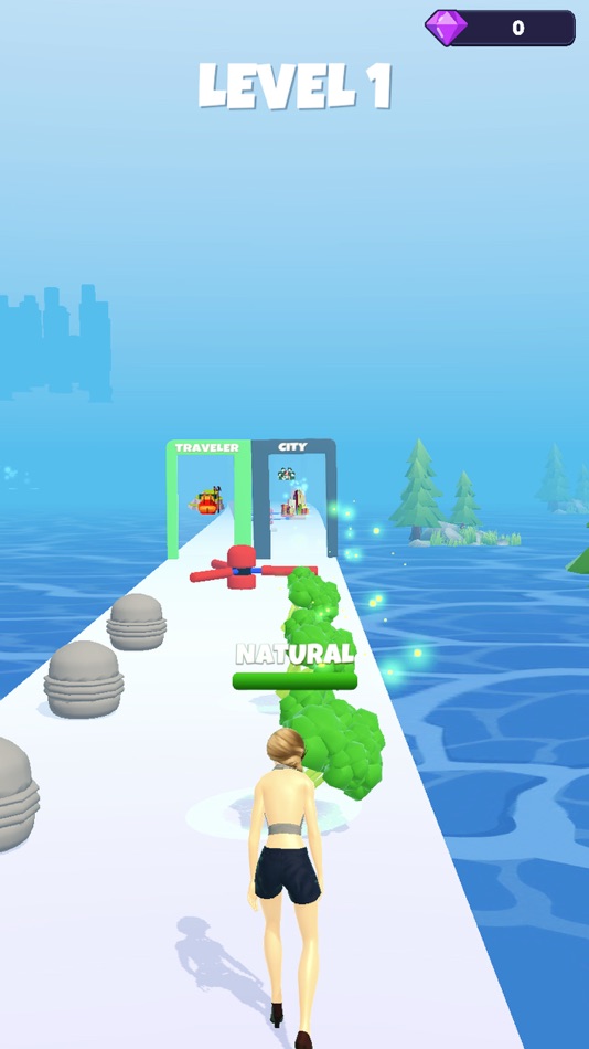 #2. Zen Run! (iOS) 由: Core Game Studio