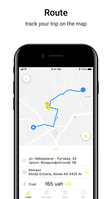 Taxi 620 - online taxi order Screenshot