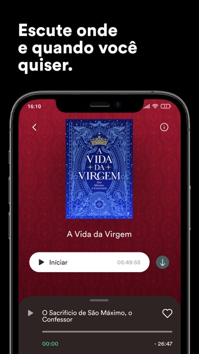 Peregrino: Audiolivro Católico Screenshot