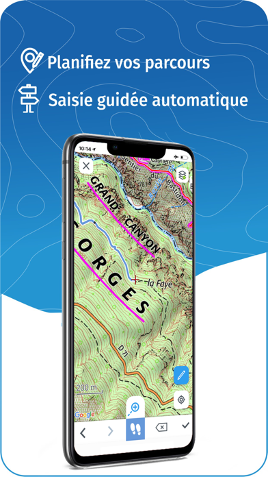 IGNrando' – France hiking maps Screenshot