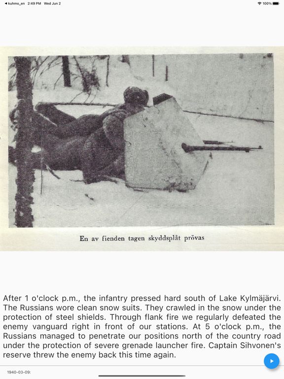 Kuhmo in the Winter War screenshot 3