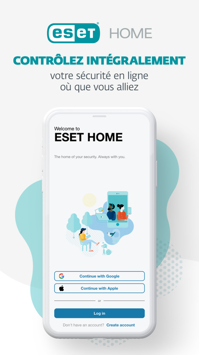 Screenshot #1 pour ESET HOME