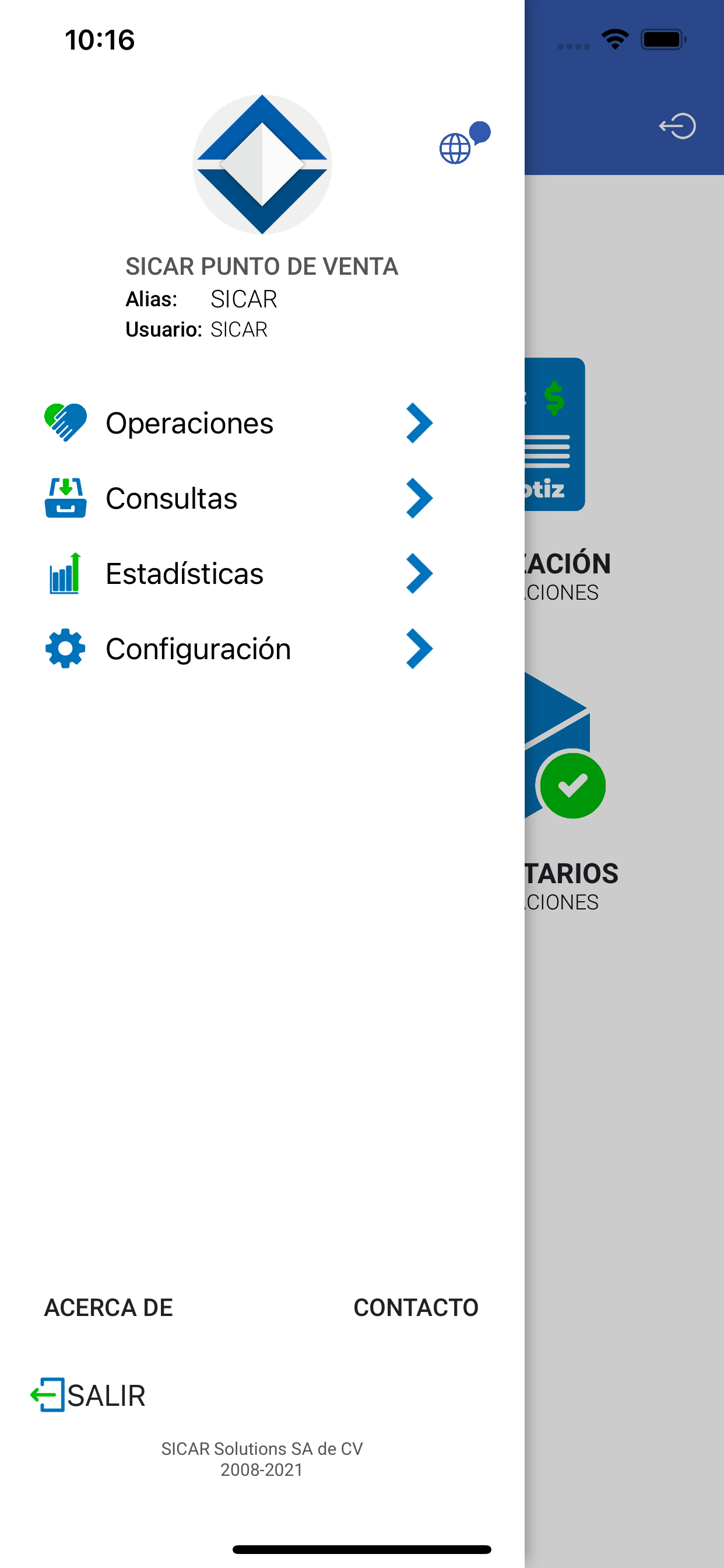 SICAR Móvil v4.0