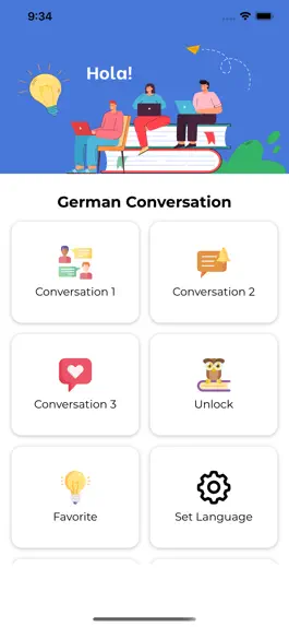 Game screenshot Deutsche Konversation Lernen mod apk