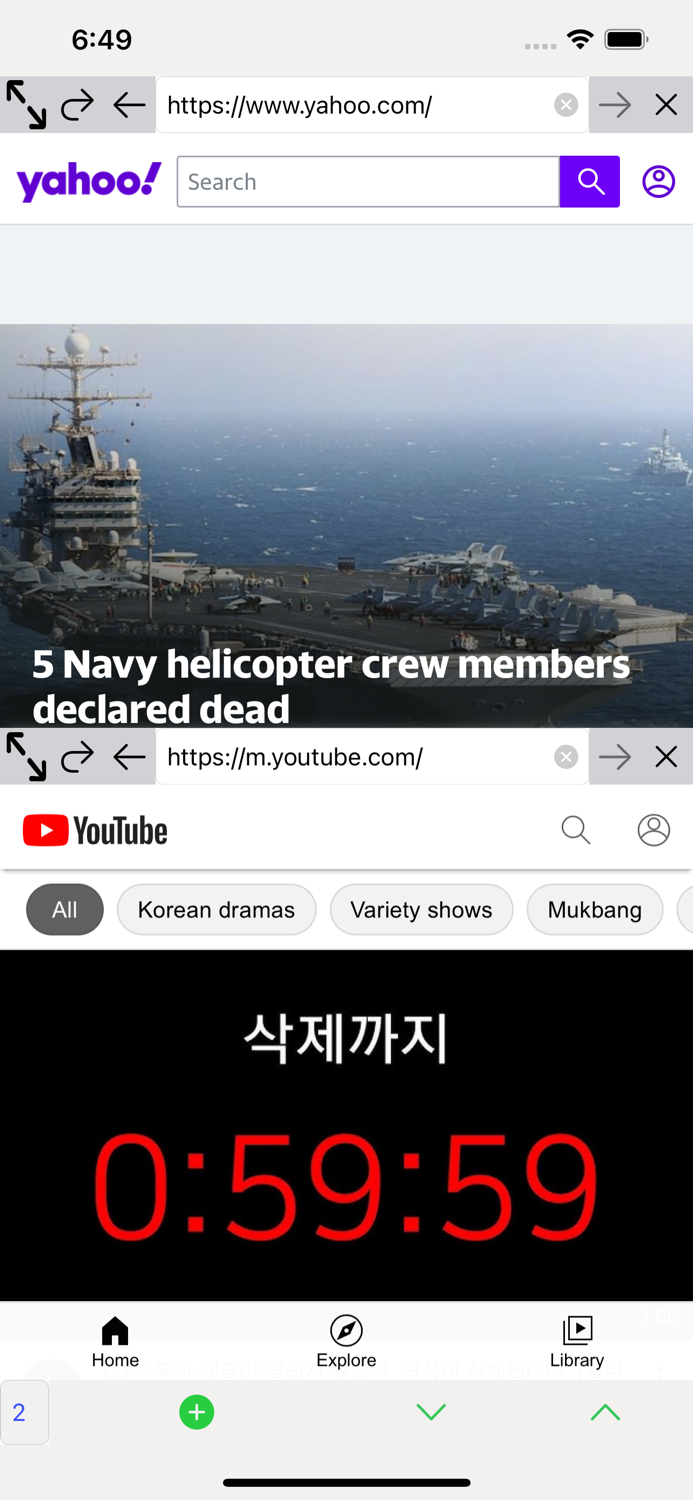 Multi internet Explores