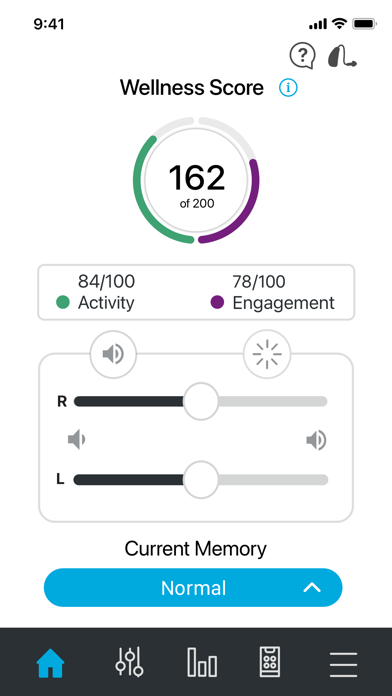 Thrive Hearing Control Screenshot