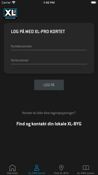 XL-PRO - en del af XL-BYG Screenshot
