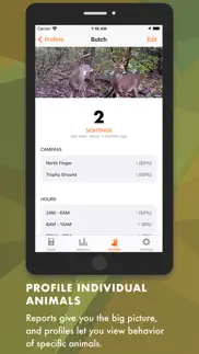 patterns: trail cam log iphone screenshot 4