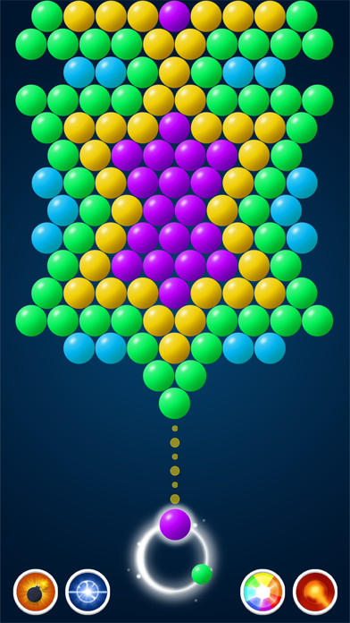 Bubble Shooter Butterfly Screenshot