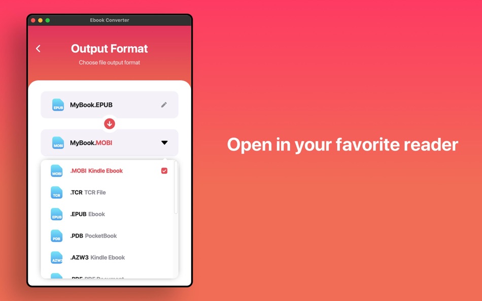 #3. The Ebook Converter (macOS) Bởi: Float Tech, LLC