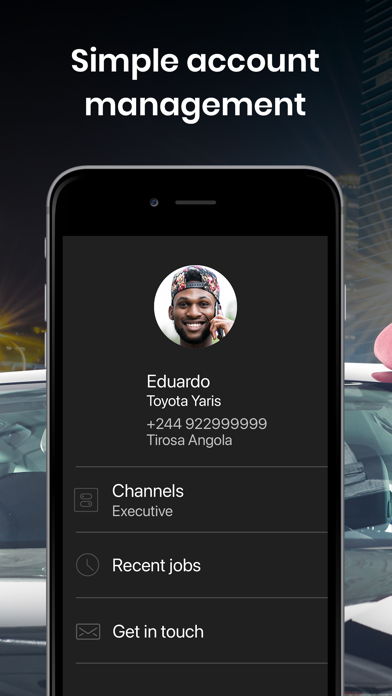 TIROSA Driver app Screenshot