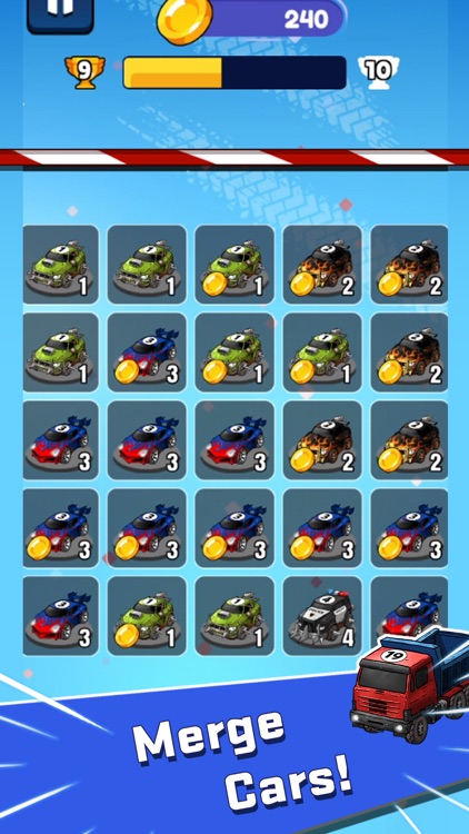 Merge Car:Just Get 10 screenshot-4