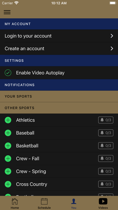 SJJ Athletics Screenshot