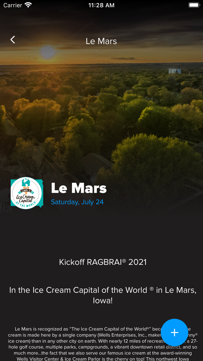 Ragbrai Rider Helper App