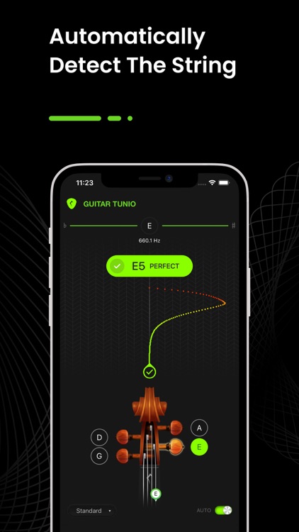 Guitar Tuner - GuitarTunio screenshot-6