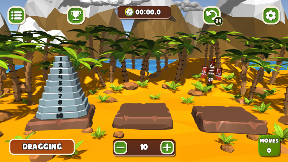 #3. Hanoi's Towers (iOS) 由: Prokhorov Ivan Anatoliyovych, PE