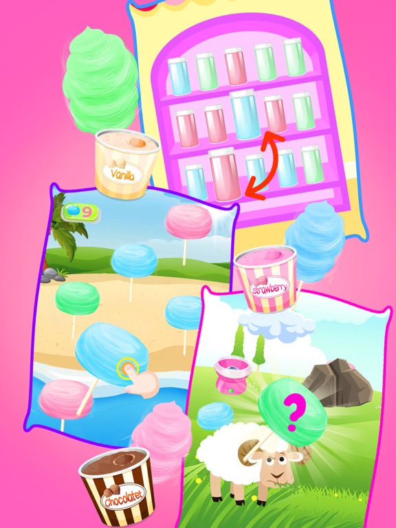 Screenshot #5 pour Cotton Candy Ice Cream Burrito