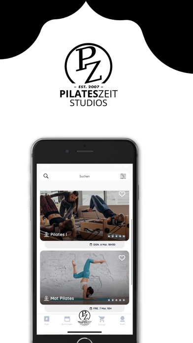 PilatesZeit Screenshot