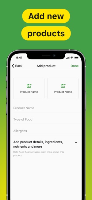 Lebensmittel scanner im App Store