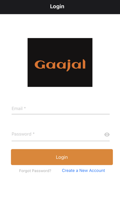 Gaajal Demand Delivery Service Screenshot