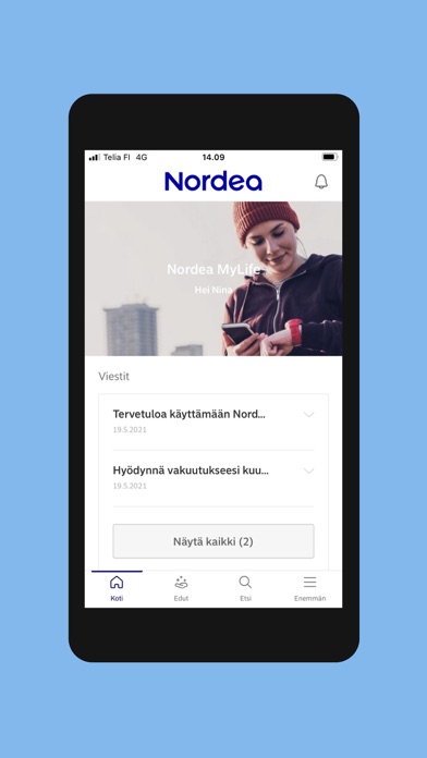 Screenshot #1 pour Nordea MyLife