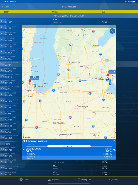 Detroit Airport (DTW) + Radarのおすすめ画像3