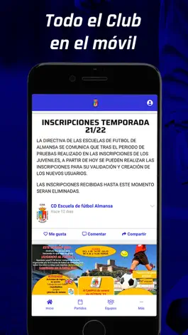 Game screenshot CDE FUTBOL ALMANSA mod apk