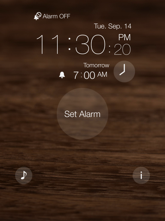 Screenshot #5 pour One Touch Alarm Clock