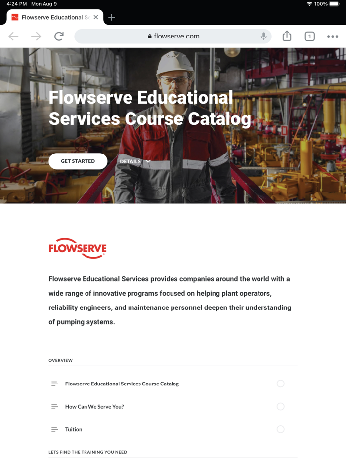 Flowserve Academy