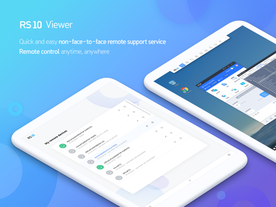 RS10 Viewer for remote control