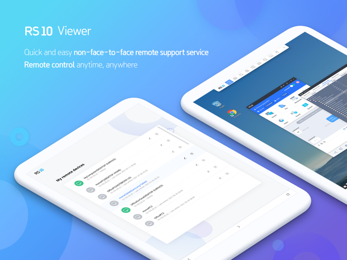 RS10 Viewer for remote control