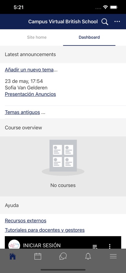 Campus Virtual British School