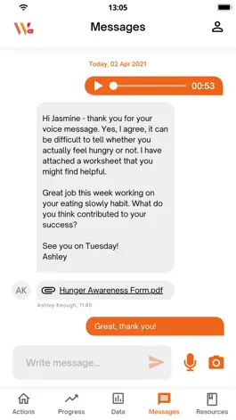 Game screenshot WeCoach Health hack