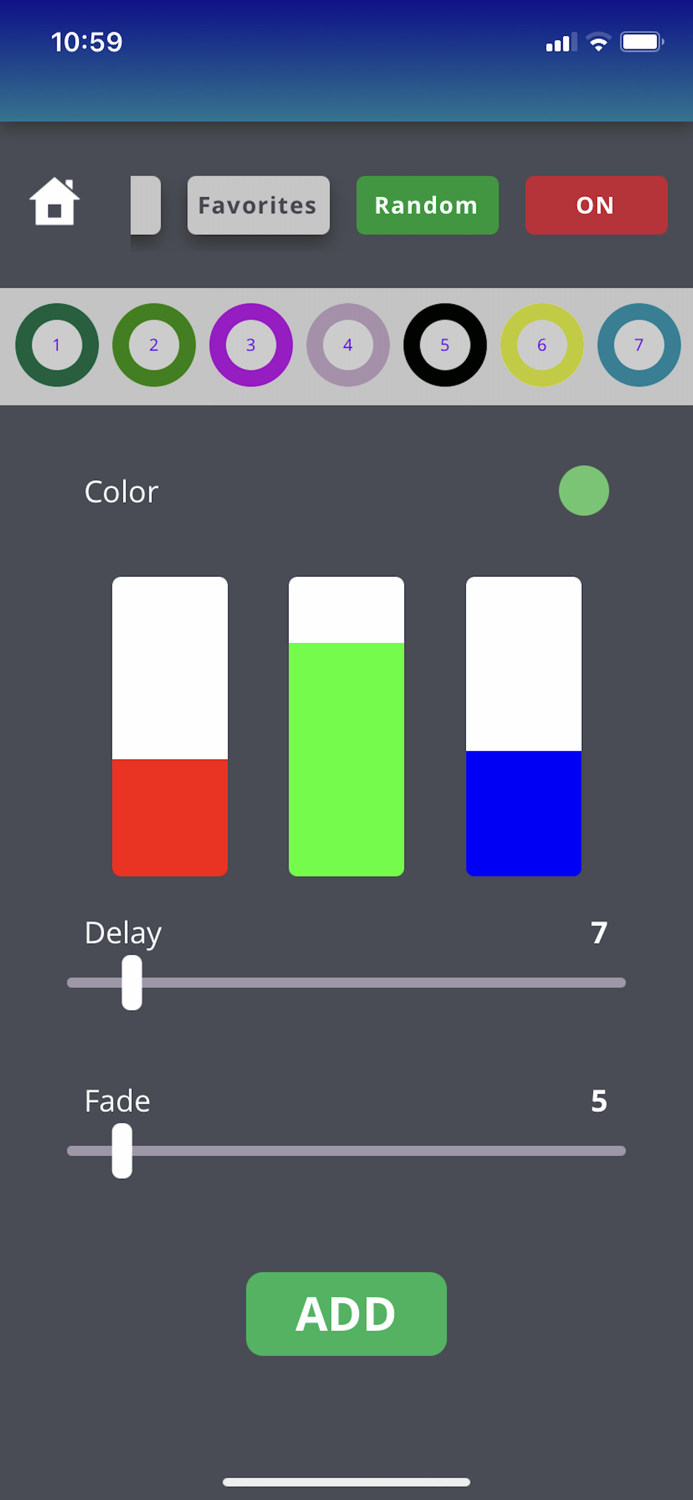 Colorful Light e-green