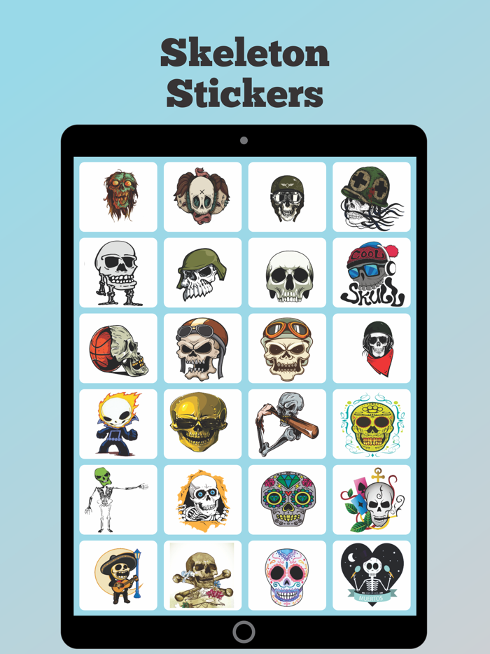 Skelton Army Stickers Pack